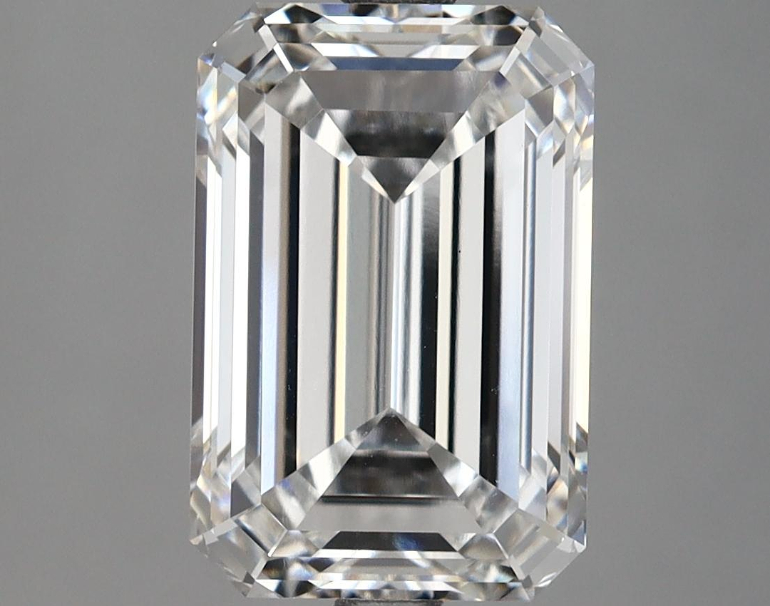 3.67 Carat Emerald Shaped Excellent Cut VS1 GIA Certified Lab Grown Diamond