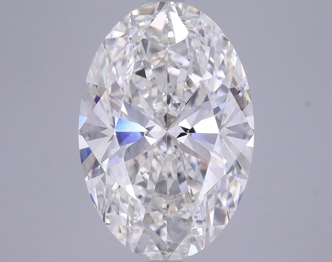 5.31 Carat Oval Shaped Ideal Cut VS2 GIA Certified Lab Grown Diamond