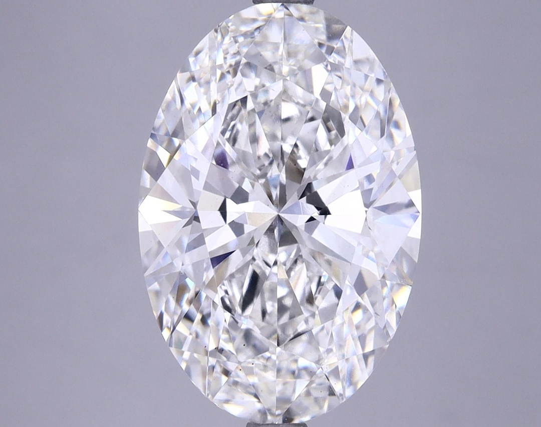 5.24 Carat Oval Shaped Very Good Cut VS2 GIA Certified Lab Grown Diamond