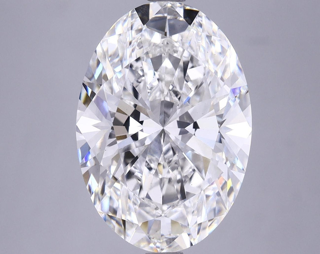 5.08 Carat Oval Shaped Ideal Cut VS2 GIA Certified Lab Grown Diamond