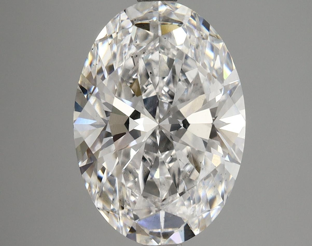 4.12 Carat Oval Shaped Ideal Cut SI1 GIA Certified Lab Grown Diamond