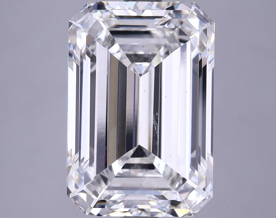 5.08 Carat Emerald Shaped Very Good Cut VS1 GIA Certified Lab Grown Diamond