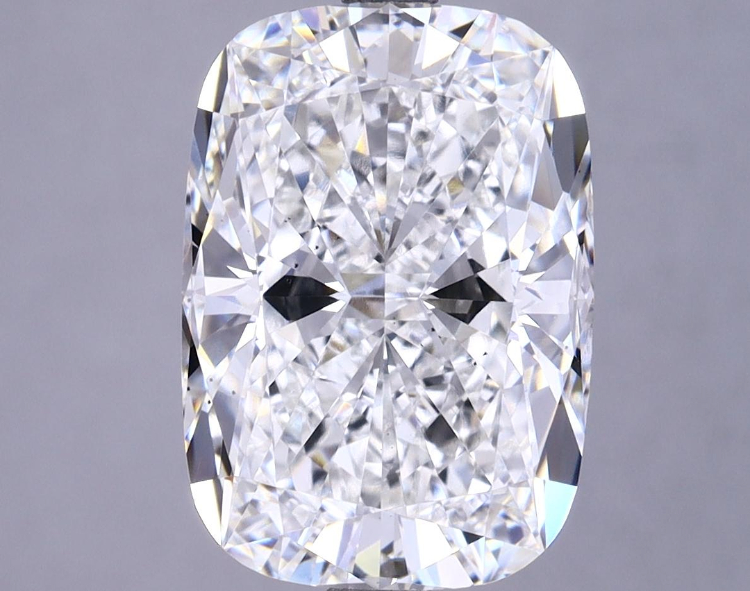 5.14 Carat Elongated Cushion Shaped Excellent Cut SI1 GIA Certified Lab Grown Diamond