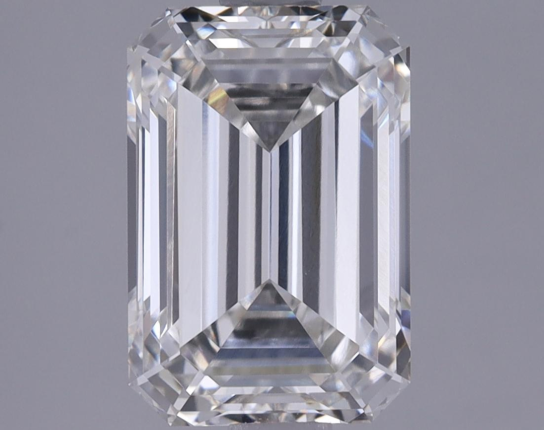 2.05 Carat Emerald Shaped Ideal Cut VVS1 GIA Certified Lab Grown Diamond