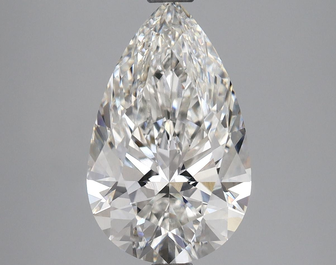3.12 Carat Pear Shaped Ideal Cut VS1 GIA Certified Lab Grown Diamond