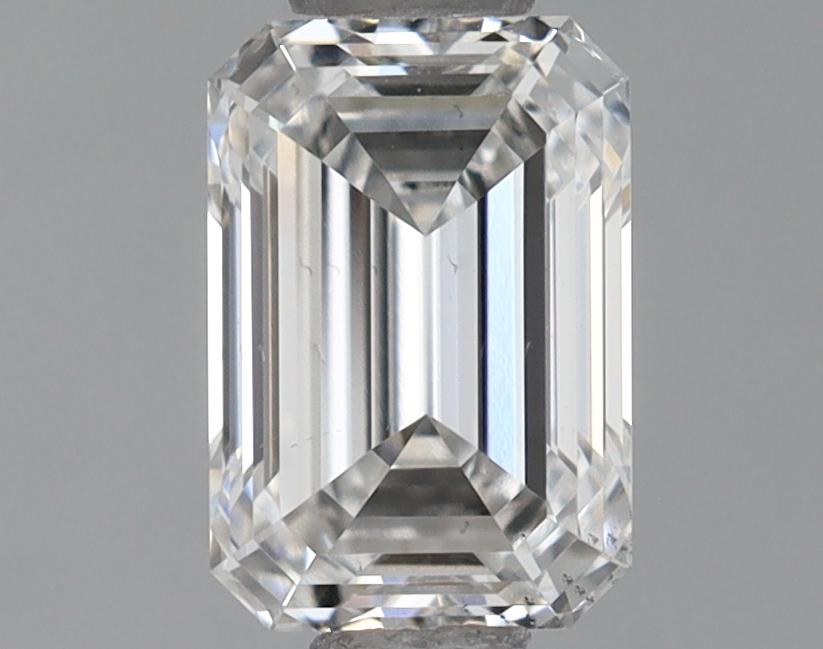 0.72 Carat Emerald Shaped Ideal Cut VS2 IGI Certified Lab Grown Diamond