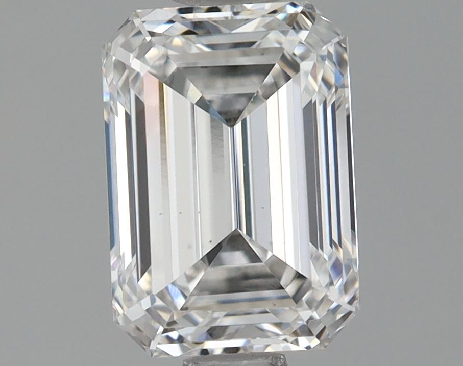 1.23 Carat Emerald Shaped Ideal Cut VS1 IGI Certified Lab Grown Diamond