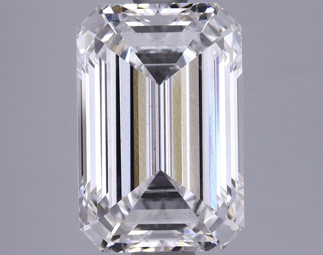 2.53 Carat Emerald Shaped Excellent Cut SI1 GIA Certified Lab Grown Diamond