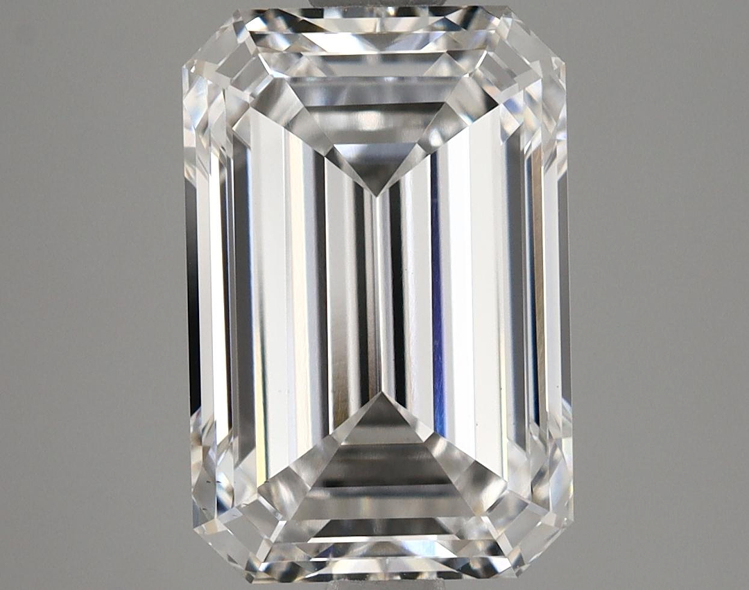 3.18 Carat Emerald Shaped Excellent Cut VS2 GIA Certified Lab Grown Diamond