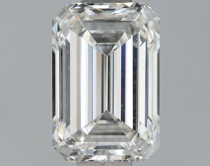 1.14 Carat Emerald Shaped Excellent Cut VVS2 IGI Certified Lab Grown Diamond
