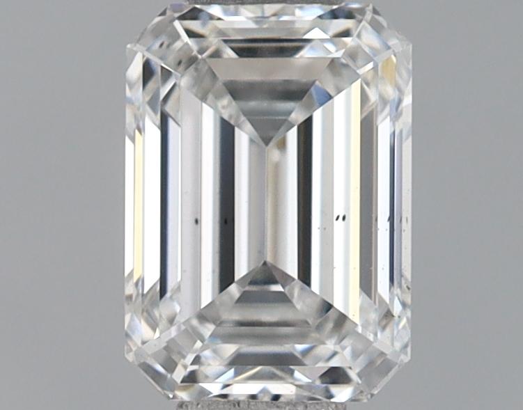 0.72 Carat Emerald Shaped Ideal Cut VS2 IGI Certified Lab Grown Diamond