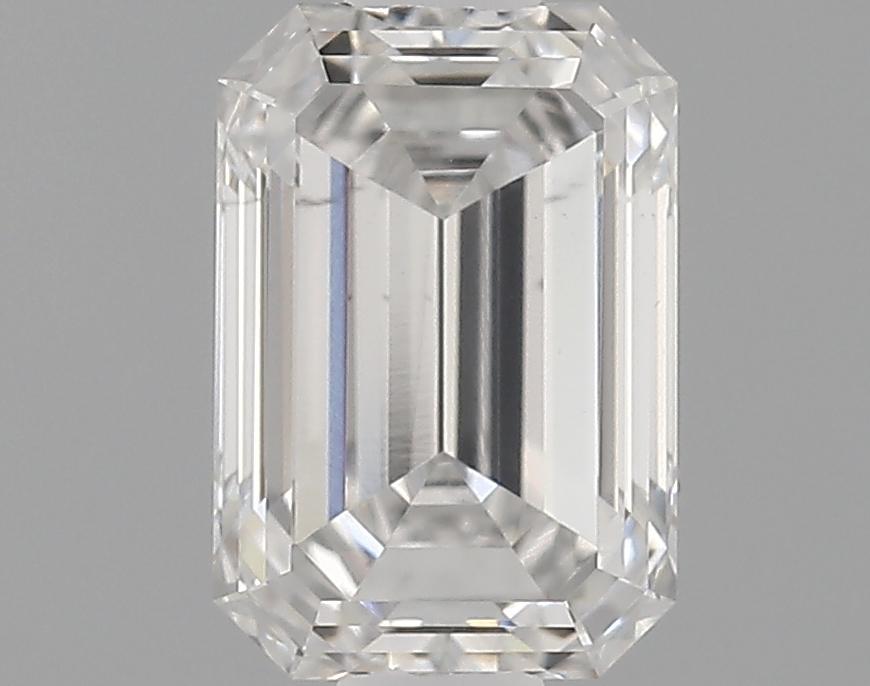 0.72 Carat Emerald Shaped Ideal Cut VS2 IGI Certified Lab Grown Diamond