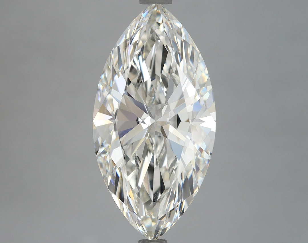 4.19 Carat Marquise Shaped Ideal Cut VVS2 IGI Certified Lab Grown Diamond