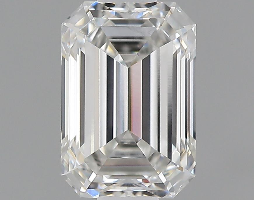 0.72 Carat Emerald Shaped Ideal Cut VS2 IGI Certified Lab Grown Diamond