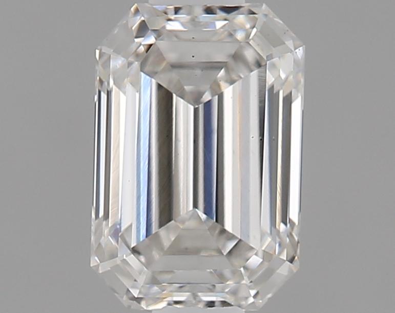 0.72 Carat Emerald Shaped Ideal Cut VS2 IGI Certified Lab Grown Diamond