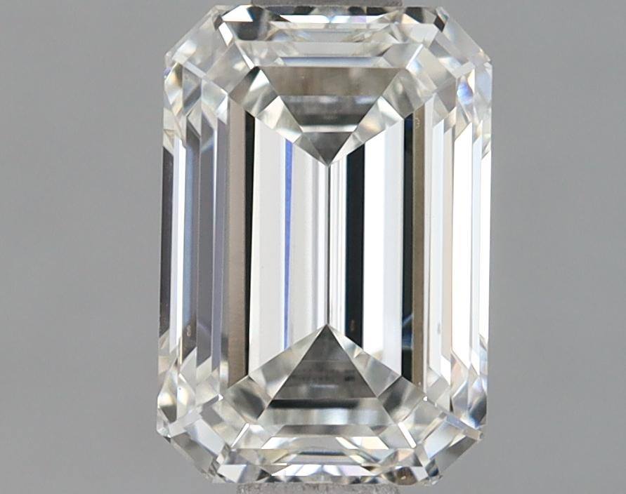 1.33 Carat Emerald Shaped Ideal Cut VVS2 IGI Certified Lab Grown Diamond