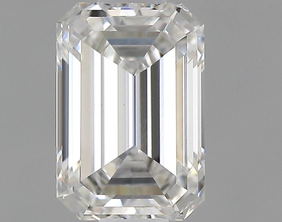 0.72 Carat Emerald Shaped Ideal Cut VS1 IGI Certified Lab Grown Diamond