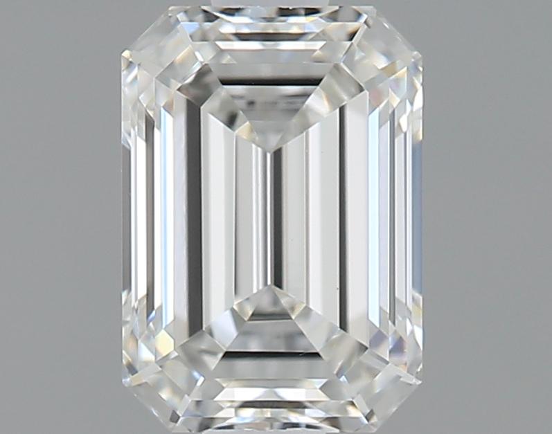0.94 Carat Emerald Shaped Ideal Cut VVS1 IGI Certified Lab Grown Diamond
