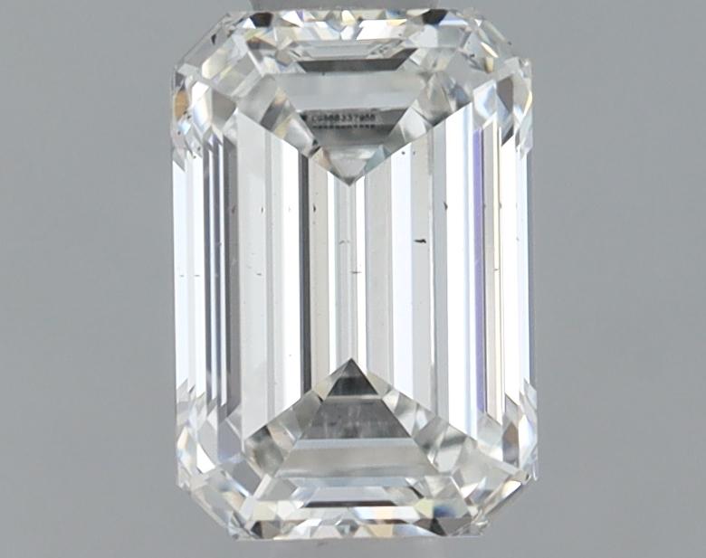 0.72 Carat Emerald Shaped Ideal Cut VS2 IGI Certified Lab Grown Diamond