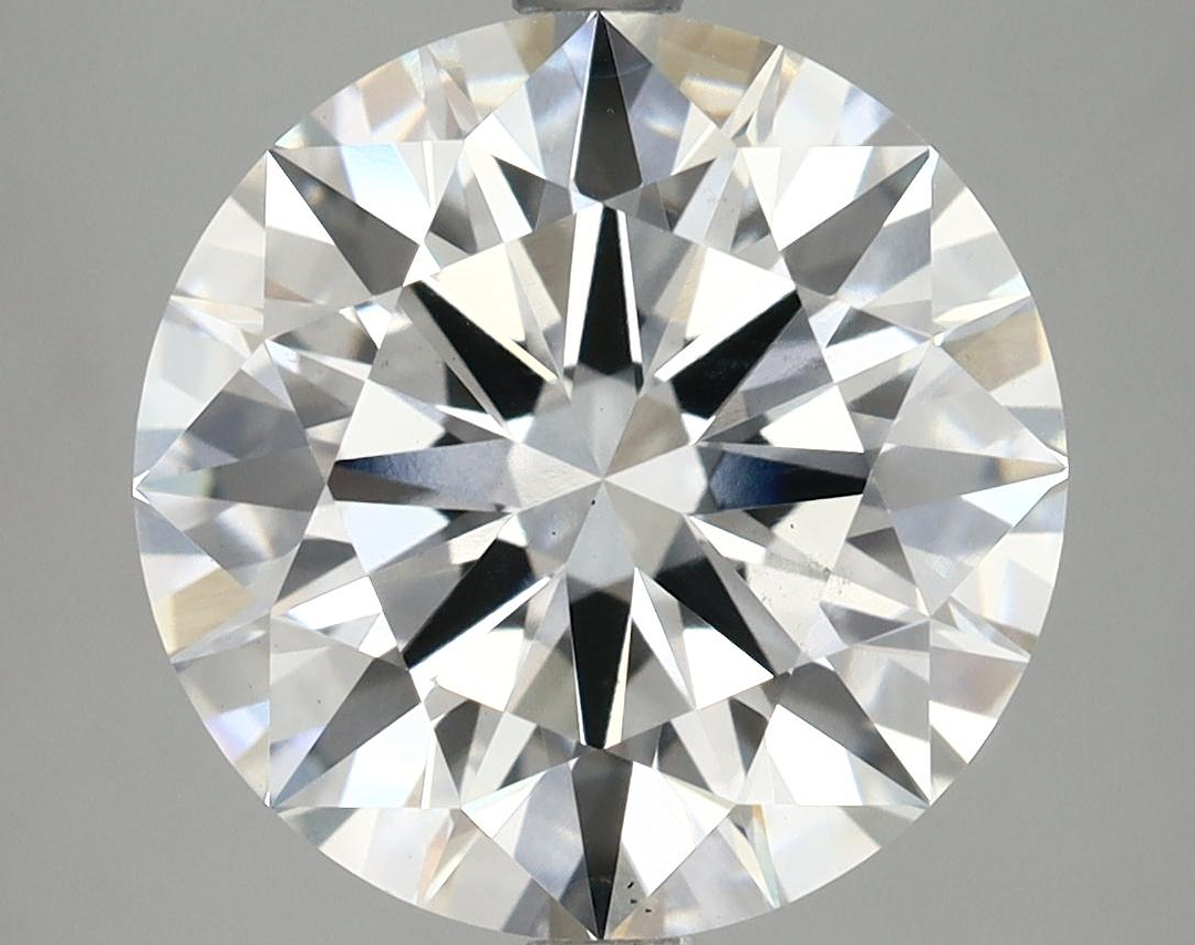 5.69 Carat Round Shaped Ideal Cut VS2 IGI Certified Lab Grown Diamond