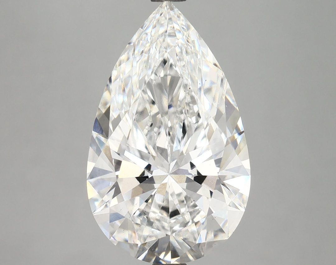 5.06 Carat Pear Shaped Ideal Cut VS2 IGI Certified Lab Grown Diamond