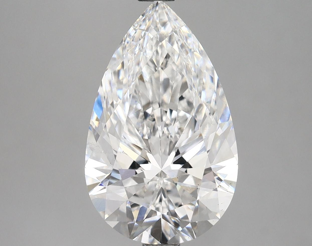 3.51 Carat Pear Shaped Ideal Cut VS2 IGI Certified Lab Grown Diamond