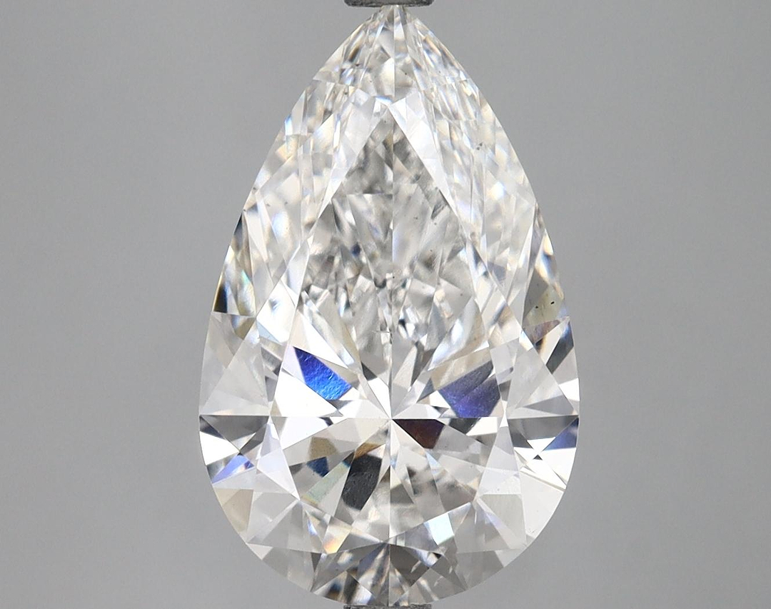 4.0 Carat Pear Shaped Ideal Cut VS2 IGI Certified Lab Grown Diamond