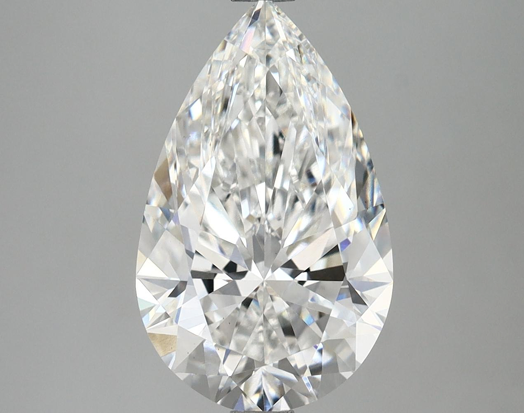 3.68 Carat Pear Shaped Ideal Cut VS1 IGI Certified Lab Grown Diamond