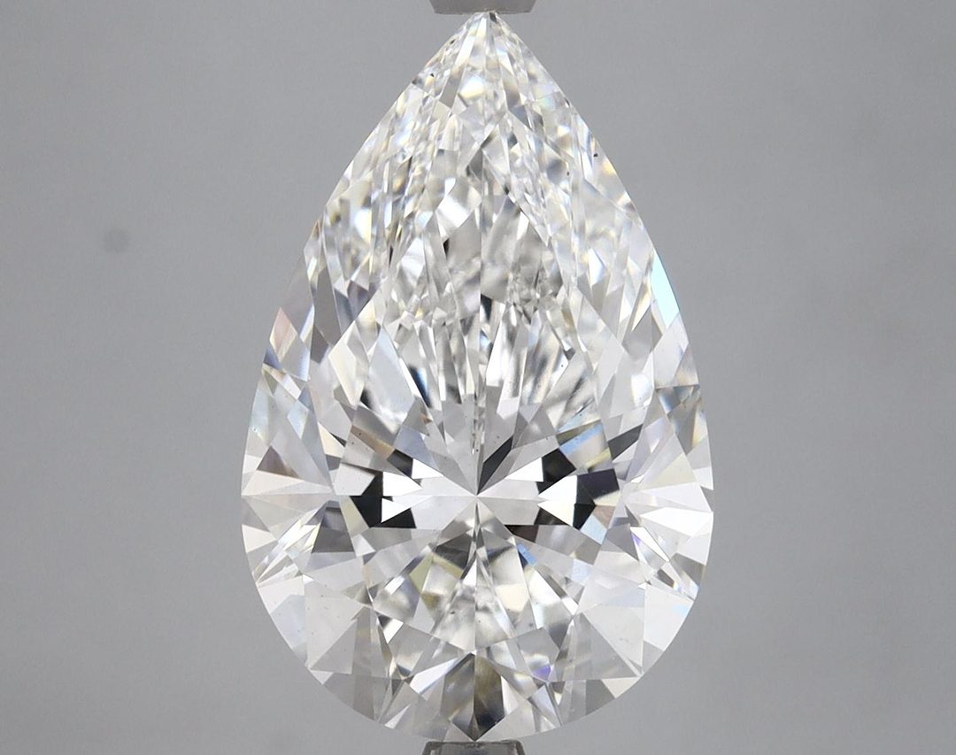 5.01 Carat Pear Shaped Ideal Cut VS1 IGI Certified Lab Grown Diamond
