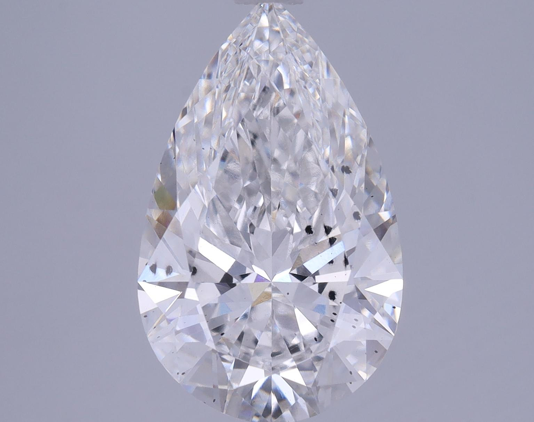 2.4 Carat Pear Shaped Ideal Cut SI1 IGI Certified Lab Grown Diamond