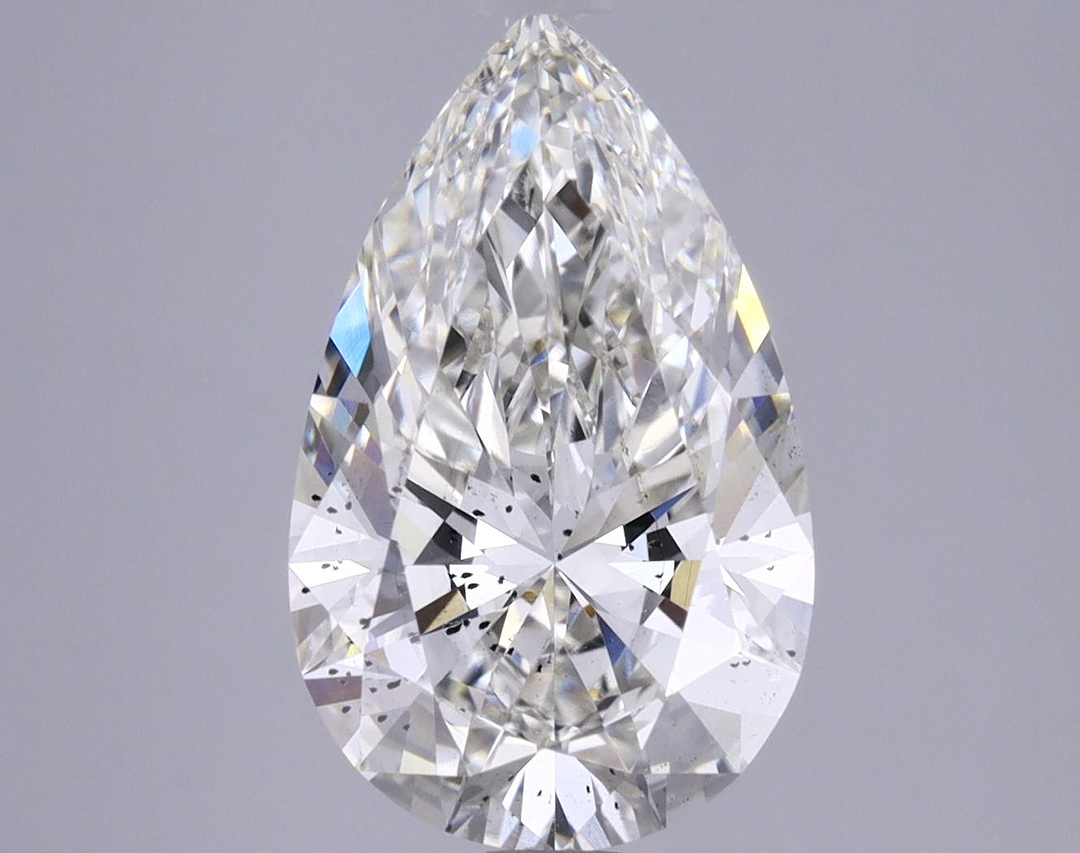2.67 Carat Pear Shaped Ideal Cut SI1 IGI Certified Lab Grown Diamond
