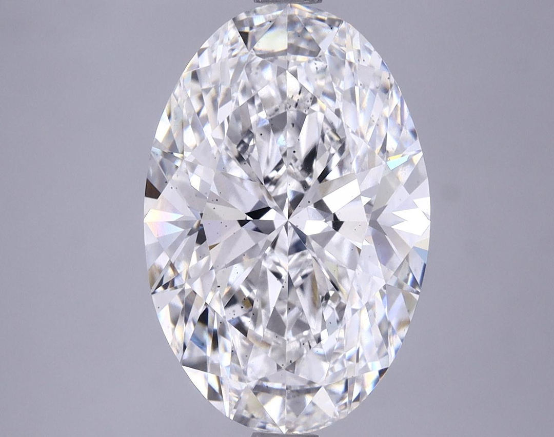 4.28 Carat Oval Shaped Excellent Cut SI1 IGI Certified Lab Grown Diamond