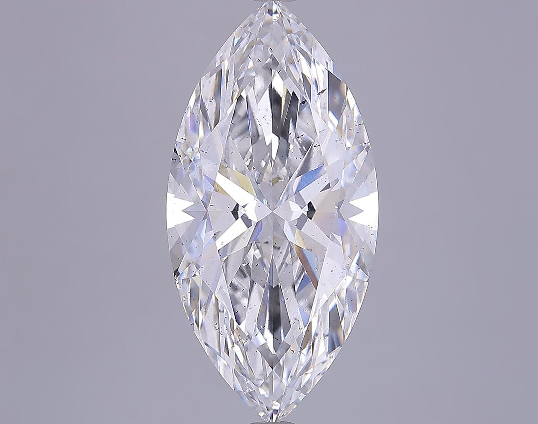 6.11 Carat Marquise Shaped Ideal Cut SI1 IGI Certified Lab Grown Diamond