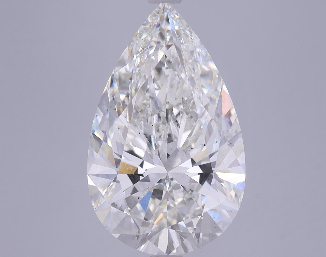6.05 Carat Pear Shaped Ideal Cut VS2 IGI Certified Lab Grown Diamond