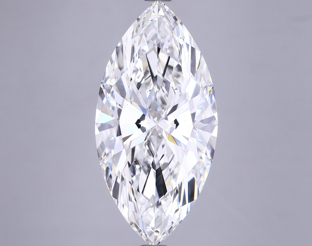 5.56 Carat Marquise Shaped Ideal Cut VS2 IGI Certified Lab Grown Diamond