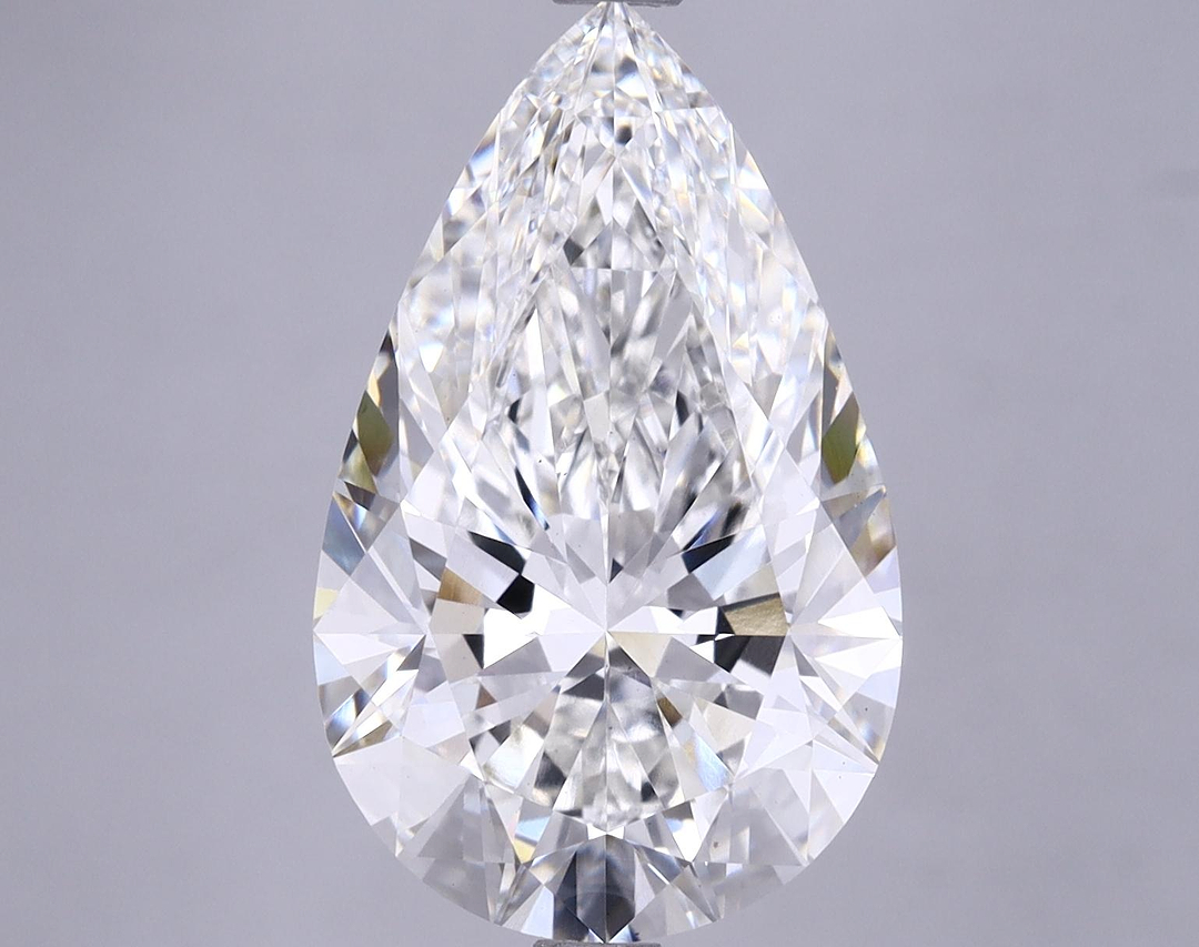 6.28 Carat Pear Shaped Ideal Cut VS1 IGI Certified Lab Grown Diamond