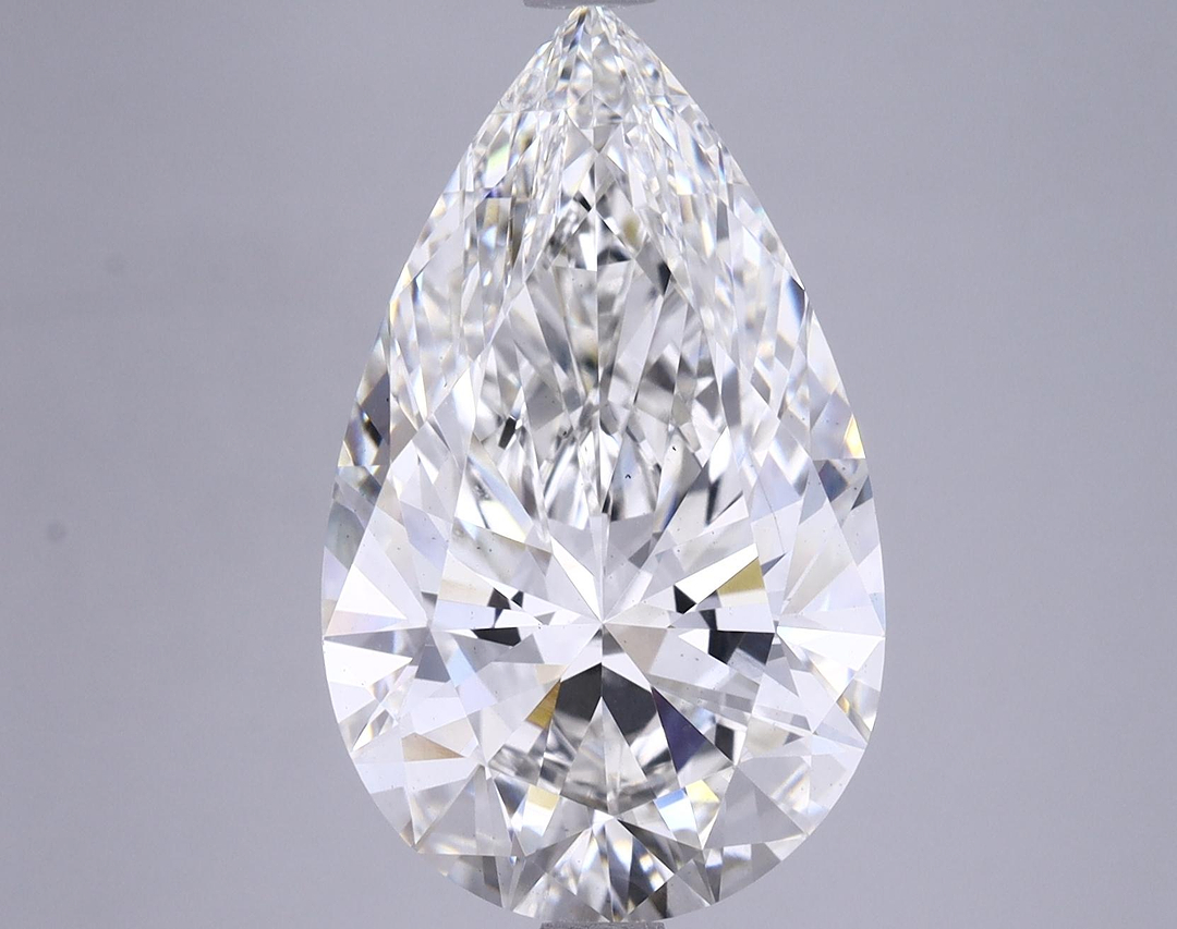 6.0 Carat Pear Shaped Ideal Cut VS1 IGI Certified Lab Grown Diamond