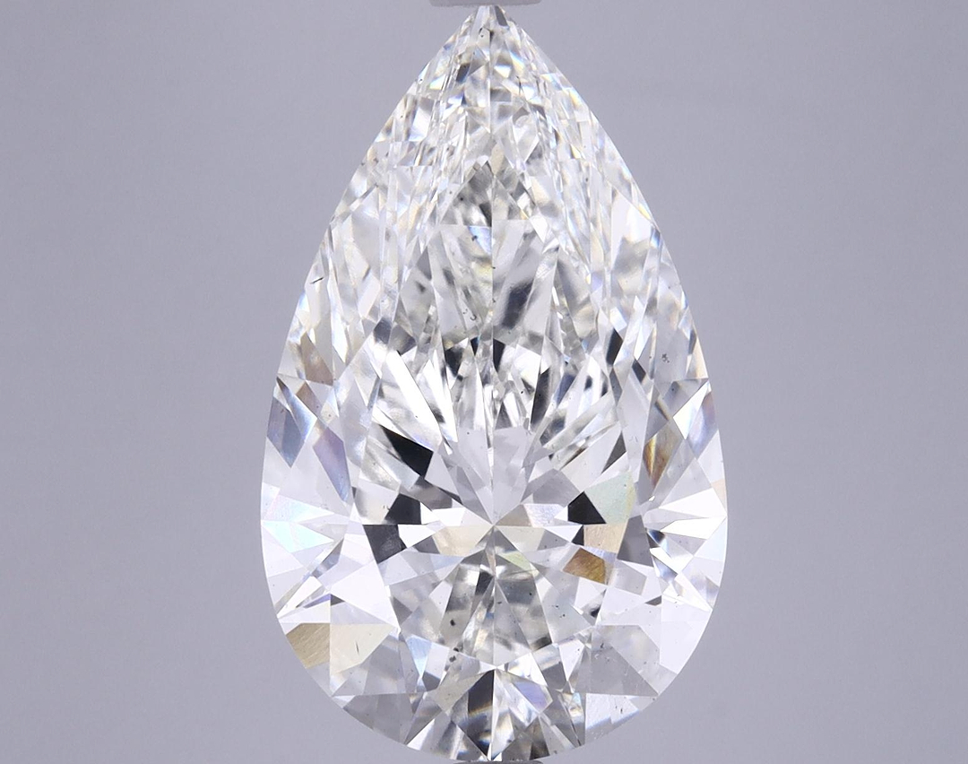 6.25 Carat Pear Shaped Ideal Cut VS2 IGI Certified Lab Grown Diamond