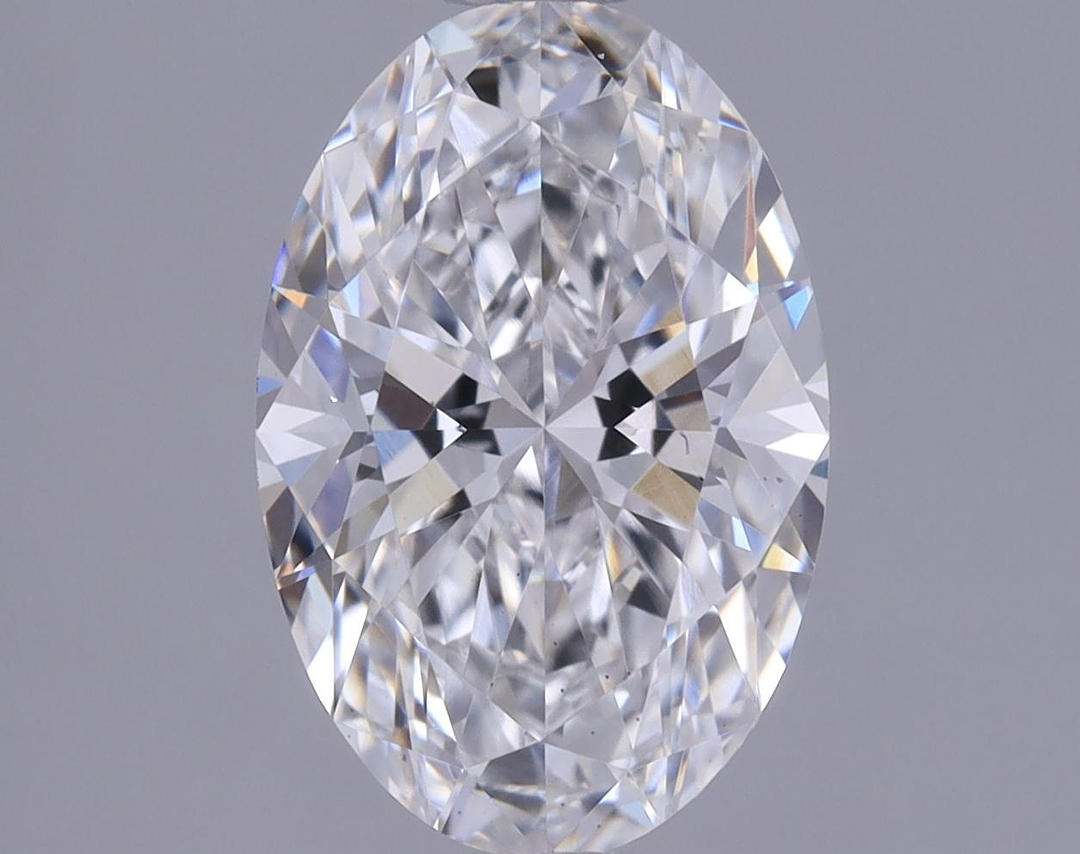 1.34 Carat Oval Shaped Excellent Cut VS2 IGI Certified Lab Grown Diamond