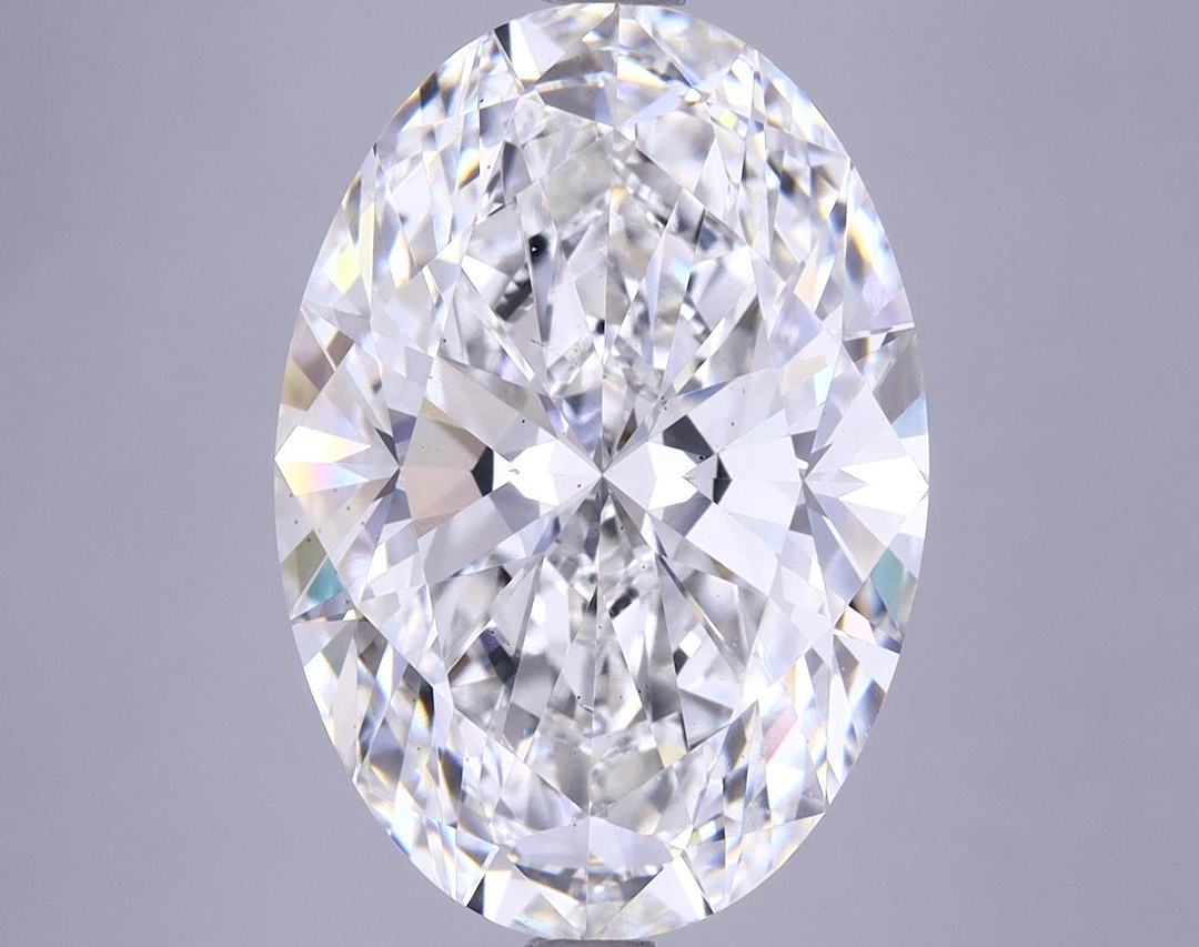 6.8 Carat Oval Shaped Ideal Cut VS2 IGI Certified Lab Grown Diamond