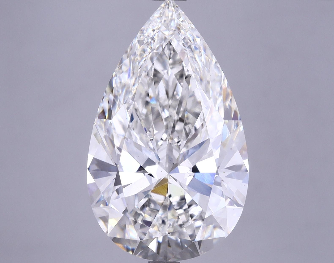 6.28 Carat Pear Shaped Ideal Cut VS1 IGI Certified Lab Grown Diamond