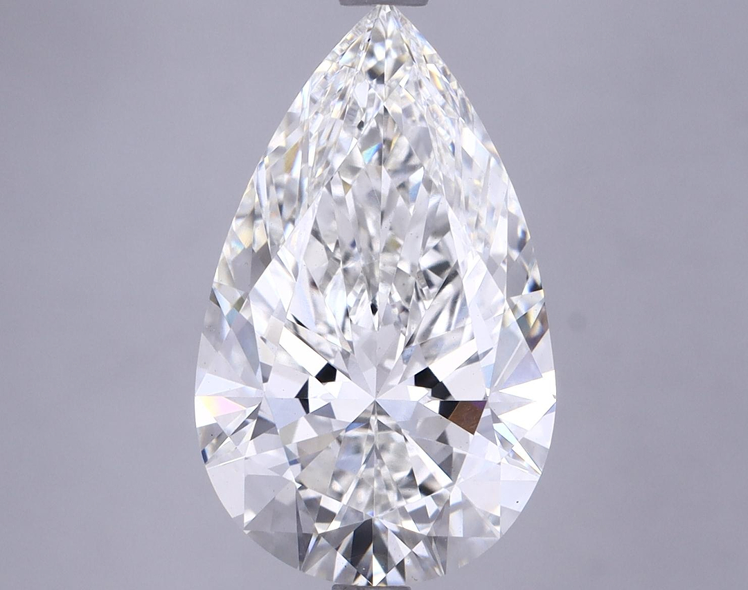 5.23 Carat Pear Shaped Ideal Cut VS1 IGI Certified Lab Grown Diamond