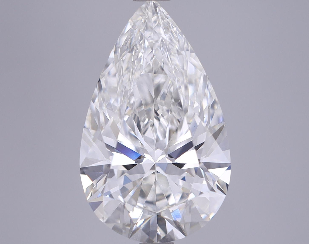 5.27 Carat Pear Shaped Ideal Cut VS1 IGI Certified Lab Grown Diamond