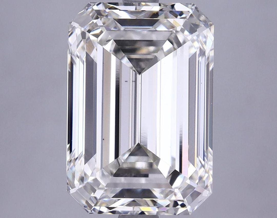 4.83 Carat Emerald Shaped Ideal Cut VS1 IGI Certified Lab Grown Diamond