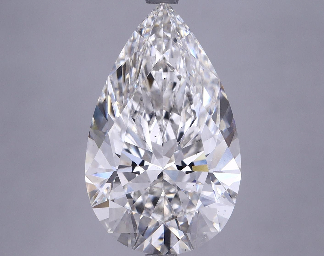 4.72 Carat Pear Shaped Ideal Cut VS2 IGI Certified Lab Grown Diamond