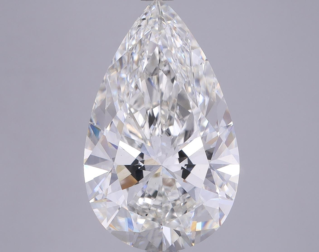 4.82 Carat Pear Shaped Ideal Cut VS2 IGI Certified Lab Grown Diamond
