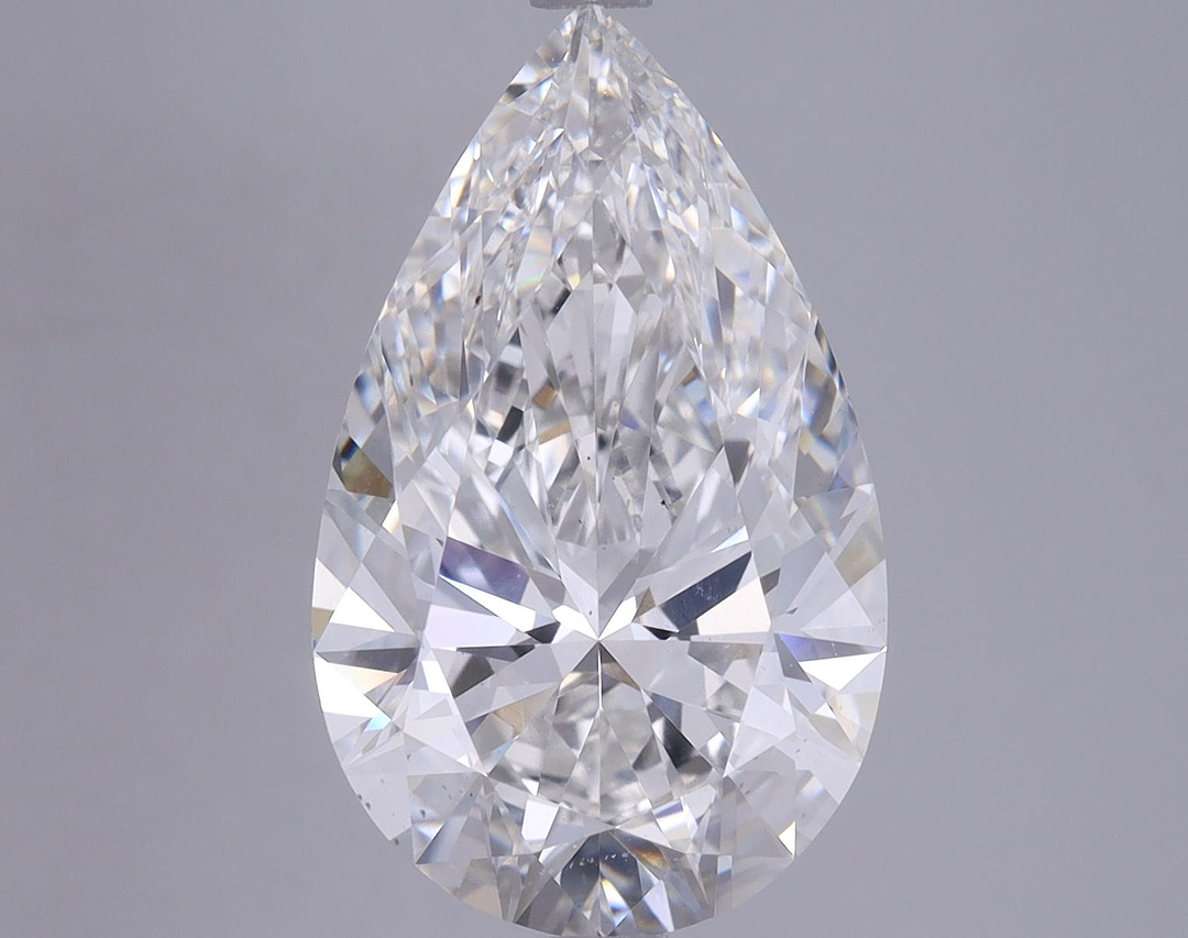 6.07 Carat Pear Shaped Ideal Cut VS1 IGI Certified Lab Grown Diamond