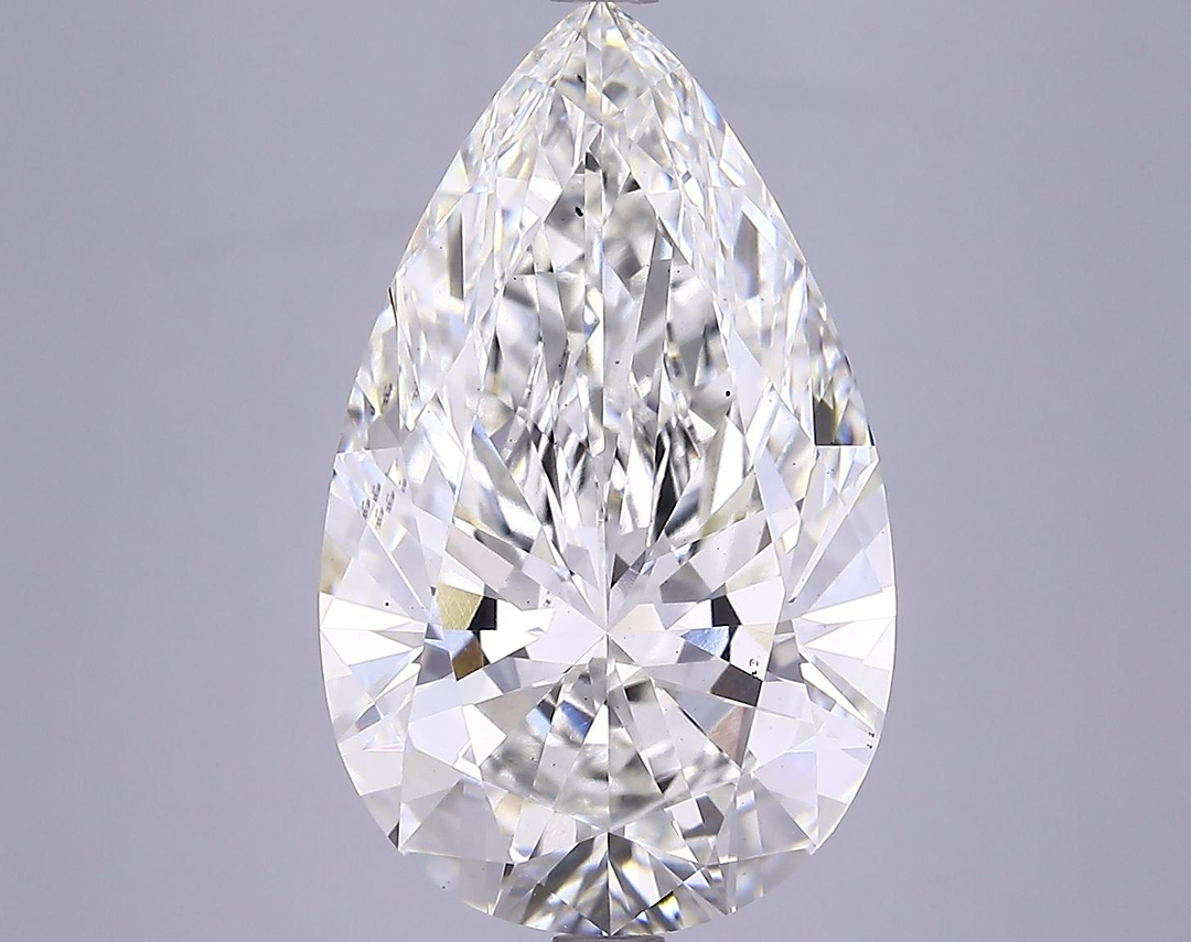 6.06 Carat Pear Shaped Ideal Cut VS1 IGI Certified Lab Grown Diamond