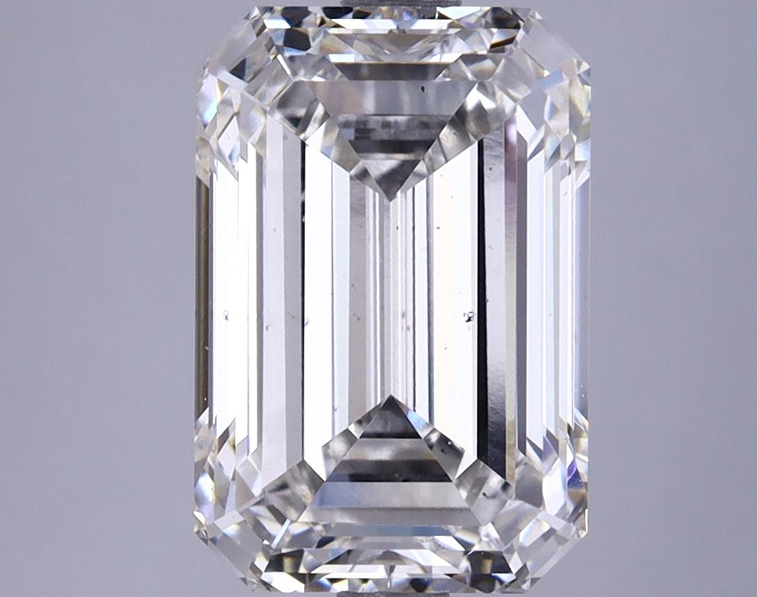 4.61 Carat Emerald Shaped Ideal Cut VS2 IGI Certified Lab Grown Diamond