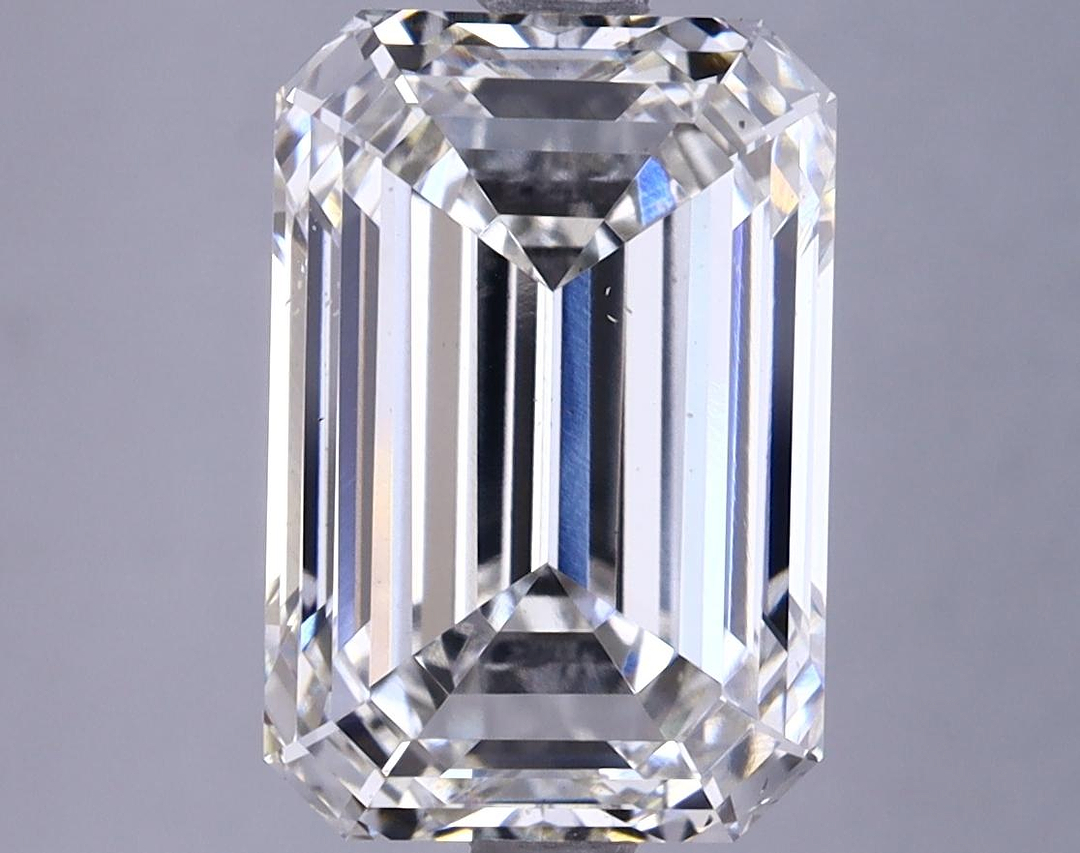 4.91 Carat Emerald Shaped Excellent Cut VS2 IGI Certified Lab Grown Diamond